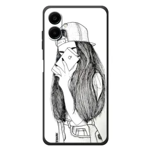 Чохол з друком для Samsung Galaxy A07s - (Мода) (AlphaPrint) (Фото дівчини)