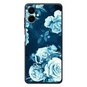 Чехлы (ART) Цветы на Samsung Galaxy A07s (VPrint) (Блактині бутони)