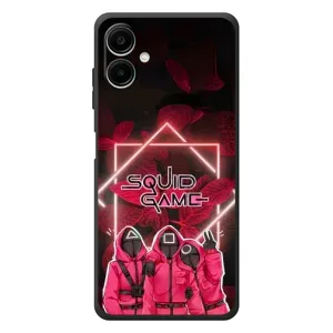 Чохол Гра в кальмара для Samsung Galaxy A07s (Охоронці Гра кальмара)