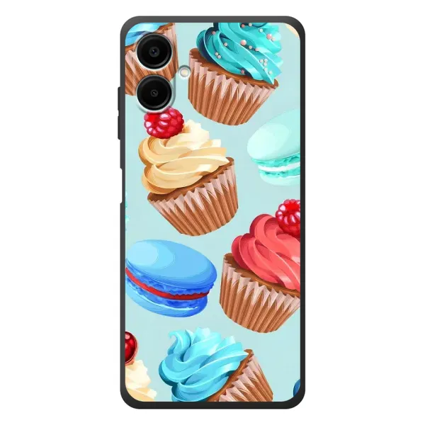 Чохол з принтом «Кексики» для Samsung Galaxy A07s