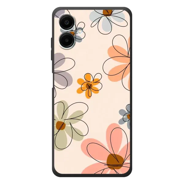 Чехол с принтом «Разноцветные цветы» для Samsung Galaxy A07s