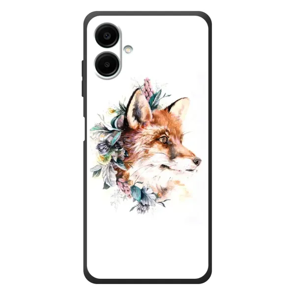 Чохол з принтом «Лиса в квітах» для Samsung Galaxy A07s Чохол з принтом «Лиса в квітах» для Samsung Galaxy A07s