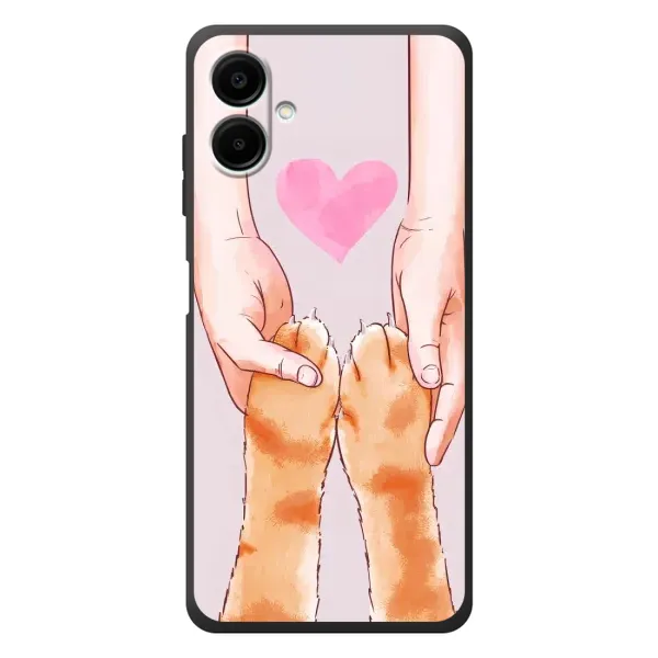 Чохол з принтом «Любовь до котиків» для Samsung Galaxy A07s