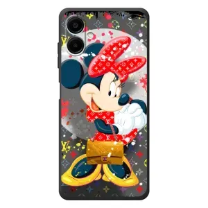 Чехол Disney Mouse Samsung Galaxy A07s (PREMIUMPrint) (Minni с бантиком)