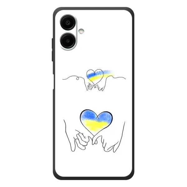 Чохол з принтом «Мир Україні» для Samsung Galaxy A07s