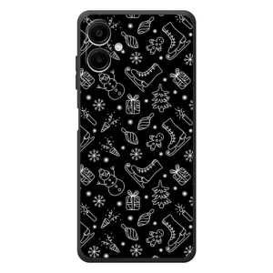 Новорічні, Святкові Чохли для Samsung Galaxy A07s - 2024 год (Новорічний фон)