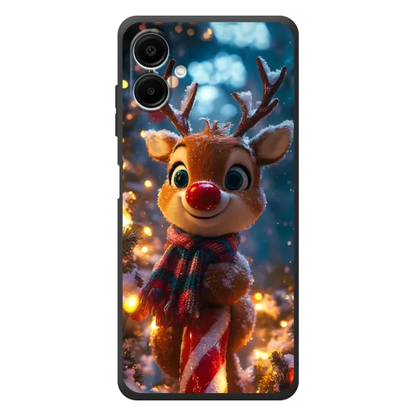 Чохол з принтом «Олень з шарфом» для Samsung Galaxy A07s