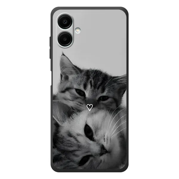 Чохол з принтом «Пара котів» для Samsung Galaxy A07s