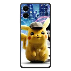 Чехол с Пикачу на Samsung Galaxy A07s (Пикачу в городе)