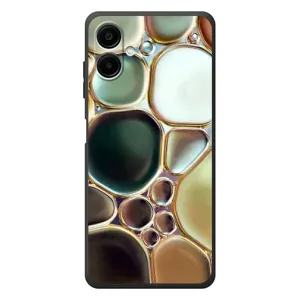 Мраморний чехол на Samsung Galaxy A07s (VPrint) (Радужний Мрамор)
