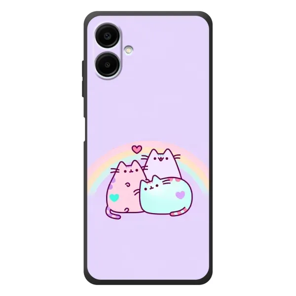 Чохол з принтом «Радужний котик» для Samsung Galaxy A07s