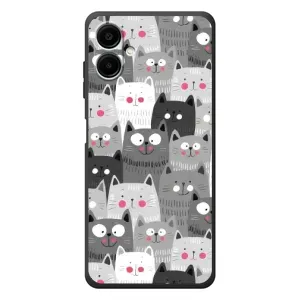 Чохли з Котиками для Samsung Galaxy A07s (VPrint) (Мальовані котики)