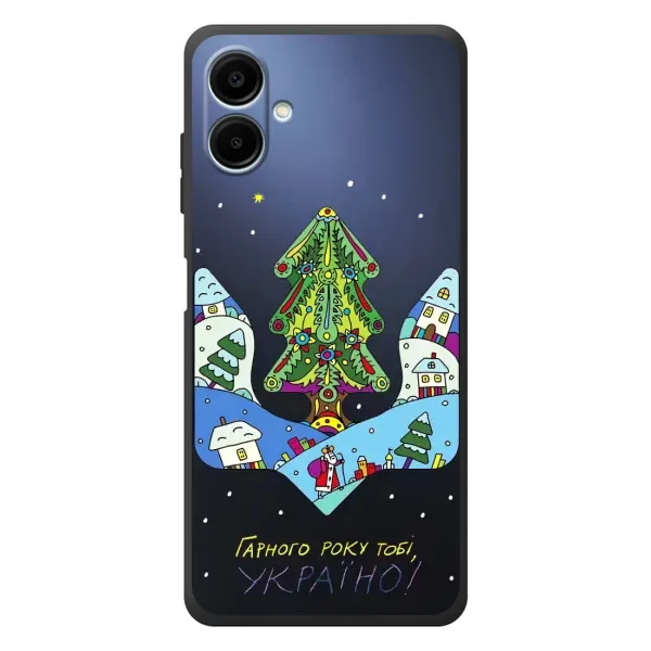 Чохол з принтом «Різдвяний герб» для Samsung Galaxy A07s