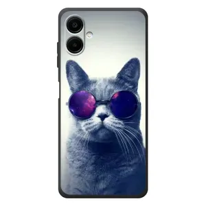 Чохол з принтом для Samsung Galaxy A07s (AlphaPrint) Модні коти (Стильний кіт)