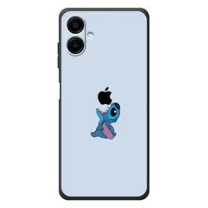 Чохол з принтом Стіч на Samsung Galaxy A07s (Stitch apple)