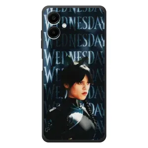 Чохли Венсдей на Samsung Galaxy A07s Уенсдей (AlphaPrint) (Венздей кішка)