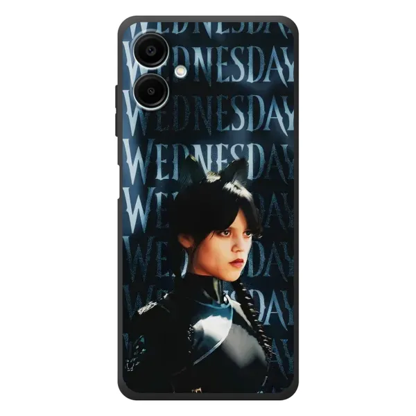 Чохол з принтом «Венздей кішка» для Samsung Galaxy A07s