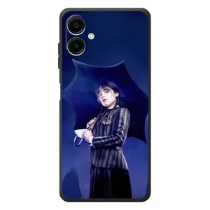 Чохли Венсдей на Samsung Galaxy A07s Уенсдей (AlphaPrint) (Венздей з парасолькою)