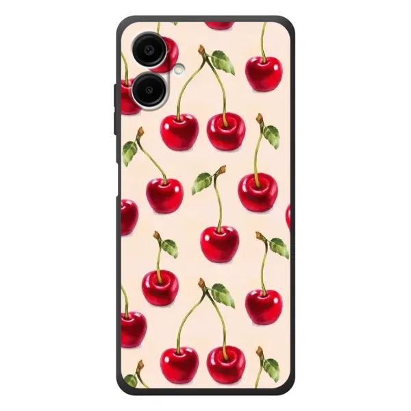 Чохол з принтом «Черешня» для Samsung Galaxy A07s