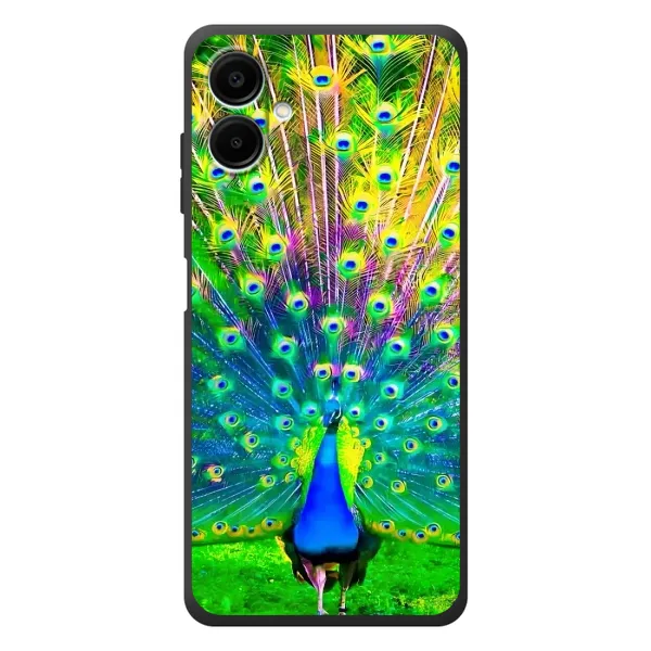 Чохол з принтом «Яскравий Павлин» для Samsung Galaxy A07s