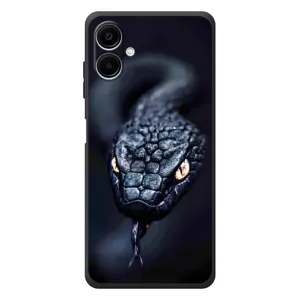 Чохол з принтом «Чорна змія» для Samsung Galaxy A07s