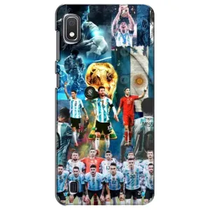 Чехлы Месси для Samsung Galaxy A10 2019 (A105F) (AlphaPrint) (Аргентина Месси)