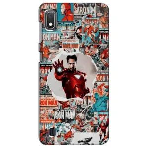 Чехлы с героями Марвел Samsung Galaxy A10 2019 (A105F) (VPrint) (Айронмен)
