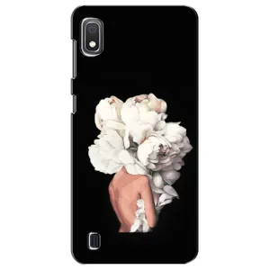 Чехлы (ART) Цветы на Samsung Galaxy A10 2019 (A105F) (VPrint) (Білі квіти)