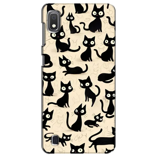 Чохол з принтом «Чорні коти» для Samsung Galaxy A10 2019 (A105F) Чохол з принтом «Чорні коти» для Samsung Galaxy A10 2019 (A105F)