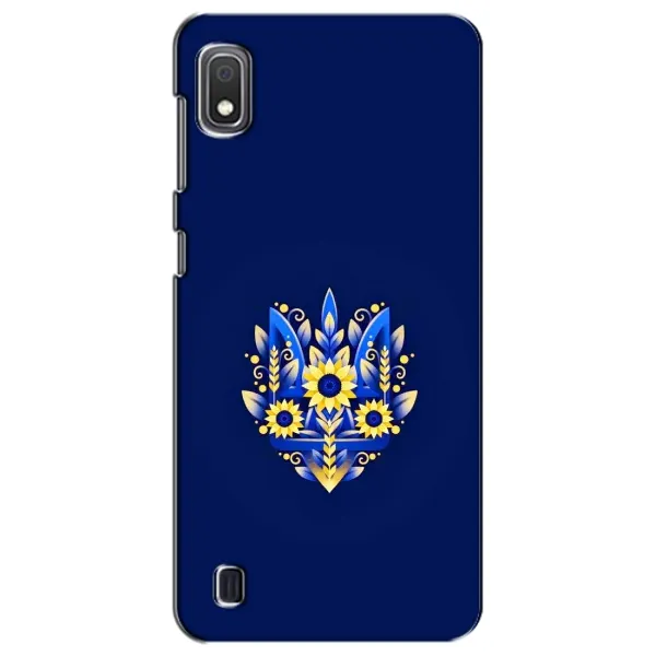 Чехол с принтом «Цветочный Герб» для Samsung Galaxy A10 2019 (A105F)