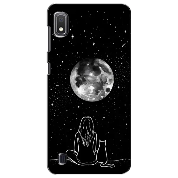 Чохол з принтом «Дівчина з котом» для Samsung Galaxy A10 2019 (A105F) Чохол з принтом «Дівчина з котом» для Samsung Galaxy A10 2019 (A105F)