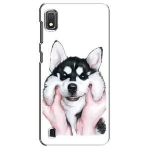 Чохли з собаками для Samsung Galaxy A10 2019 (A105F) (VPrint) (Радісний Хаскі)