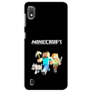 Чохол Майнкрафт на Samsung Galaxy A10 2019 (A105F) (AlphaPrint) Minecraft (герої Minecraft)
