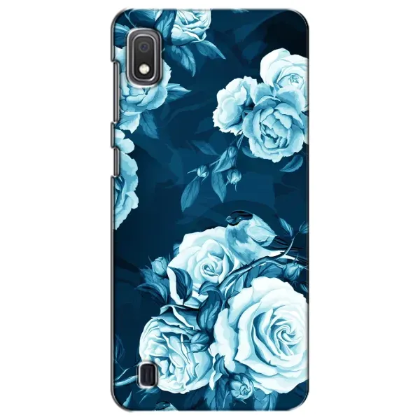 Чехол с принтом «Голубые Бутоны» для Samsung Galaxy A10 2019 (A105F)