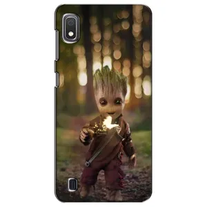 Чехол МАРВЕЛ для Самсунг А10 (2019) (AlphaPrint) (I am Groot)