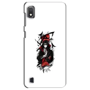 Чехлы на тему: Итачи Учиха для Samsung Galaxy A10 2019 (A105F) (AlphaPrint) (Итачи с атрибутами)
