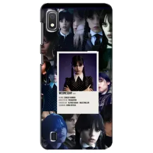 Чохли Венсдей на Samsung Galaxy A10 2019 (A105F) Уенсдей (AlphaPrint) (колаж Венздей)