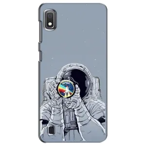 Чохол NASA для Samsung Galaxy A10 2019 (A105F) (AlphaPrint) (Космонавт фото)