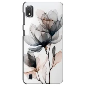 Чохол з квітковим принтом на Samsung Galaxy A10 2019 (A105F) (Квіти на білому)