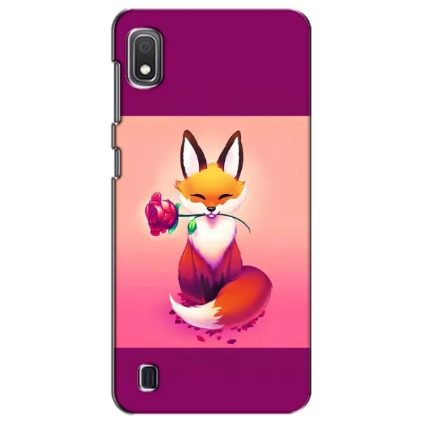 Чехол с принтом «Лисичка с розочкой» для Samsung Galaxy A10 2019 (A105F)