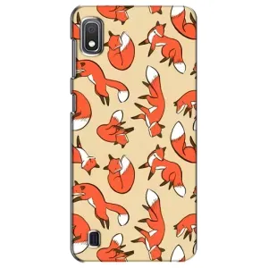 Чехлы с картинкой Лисички для Samsung Galaxy A10 2019 (A105F) (VPrint) (Лисички)