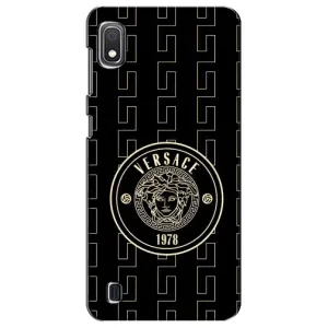 Чехлы VERSACE для Самсунг А10 (2019) (PREMIUMPrint) (Лого Версаче)