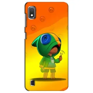 Чехол для Samsung Galaxy A10 2019 (A105F) Бравл Старс (VPrint) (Мальчик Леон)