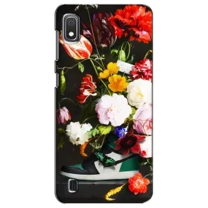 Брендновые Чехлы для Samsung Galaxy A10 2019 (A105F) - (PREMIUMPrint) (Nike цветы)