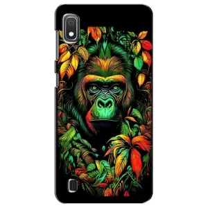 Чохол з Мавпами Samsung Galaxy A10 2019 (A105F) - (AlphaPrint) (Мавпа в квітах)
