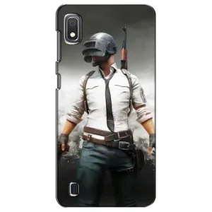 Чехол PUBG для Самсунг А10 (2019) (AlphaPrint) (Пабг мен)