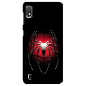 Чехол с человеком пауком для Samsung Galaxy A10 2019 (A105F) - (AlphaPrint) (Паук марвел)