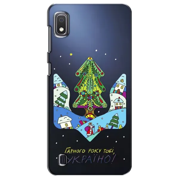 Чехол с принтом «Рождественский герб» для Samsung Galaxy A10 2019 (A105F)