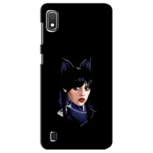 Чохли Венсдей на Samsung Galaxy A10 2019 (A105F) Уенсдей (AlphaPrint) (серйозна Венздей)