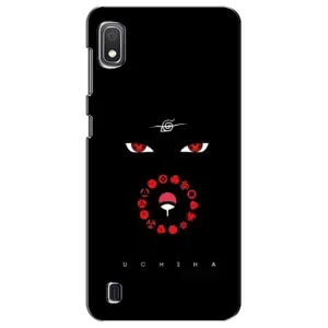 Чехлы на тему: Итачи Учиха для Samsung Galaxy A10 2019 (A105F) (AlphaPrint) (глаза Итачи)
